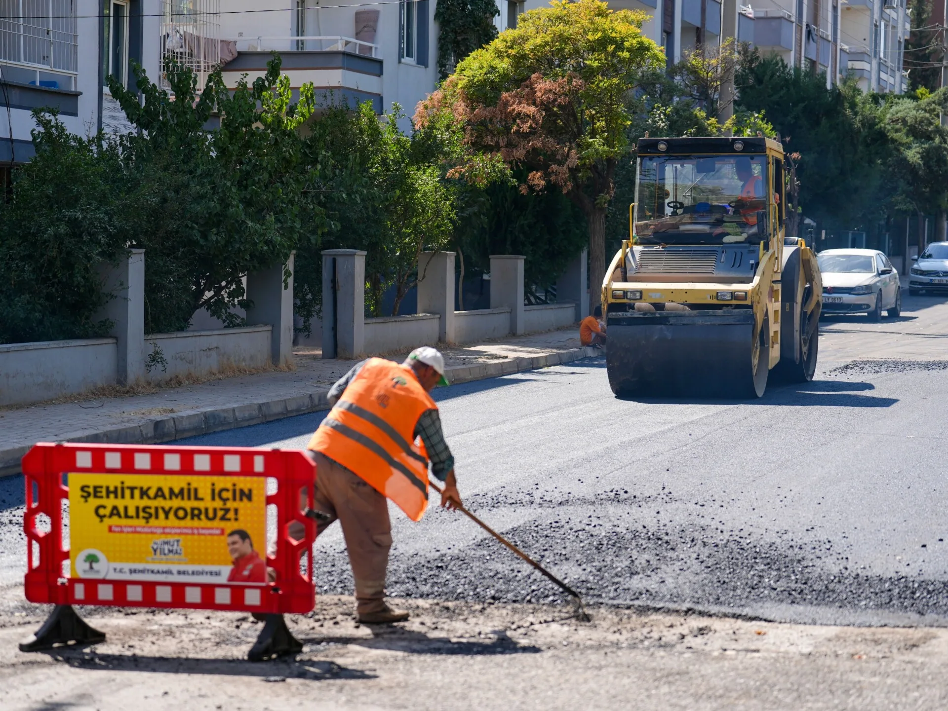 Gazikent, Belkız ve Burak’ta bozuk yollar yenileniyor… İşte detaylar…