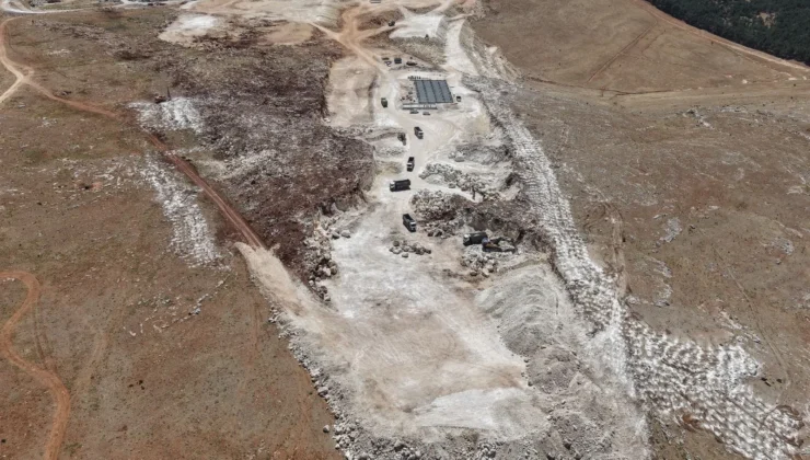 Gaziantep’te 350 dönümlük Adrena Park’ta çalışmalar sürüyor