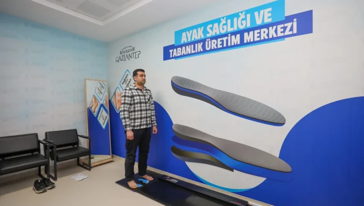 Ayak sağlığına Gaziantep Büyükşehir desteği!