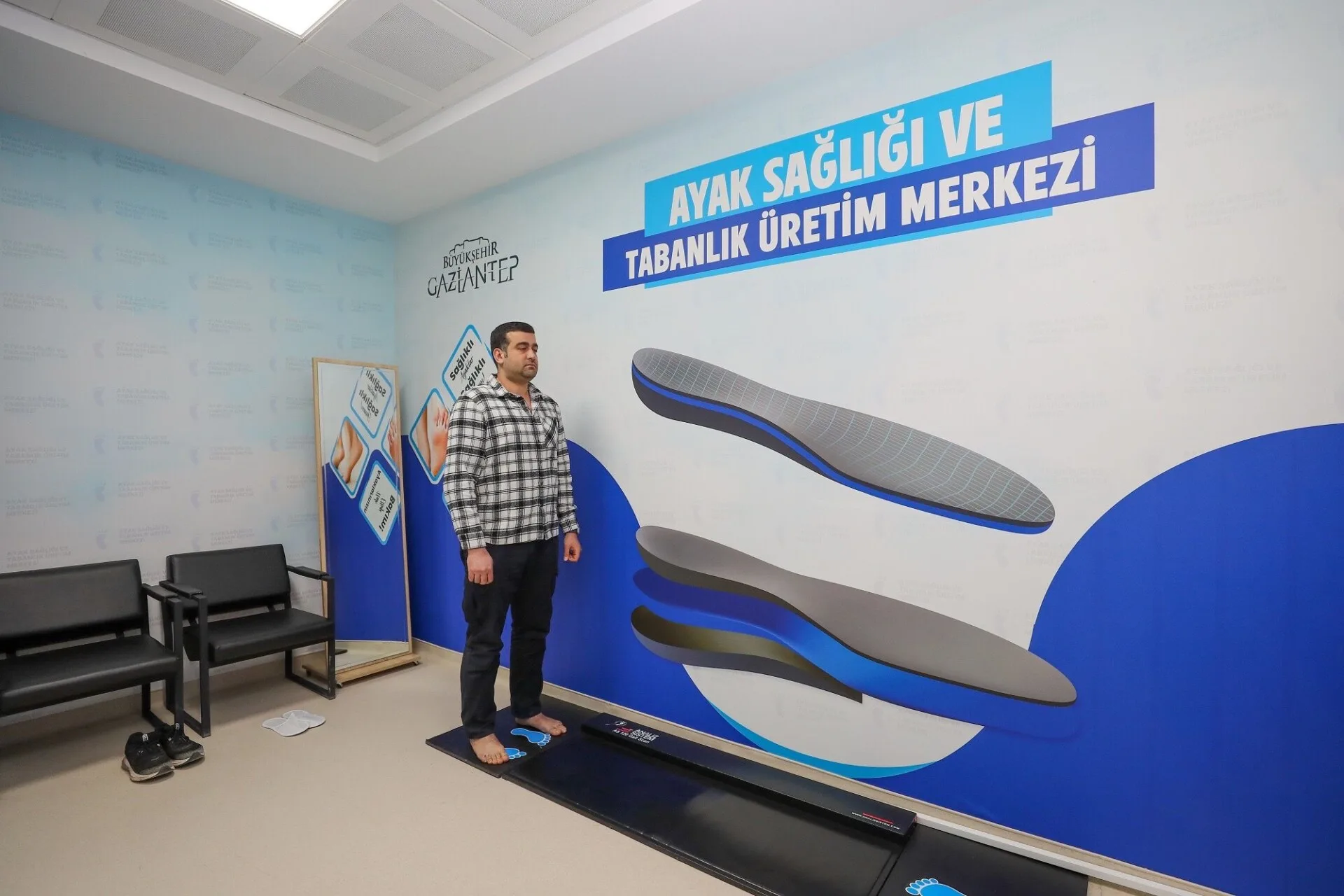 Ayak sağlığına Gaziantep Büyükşehir desteği!
